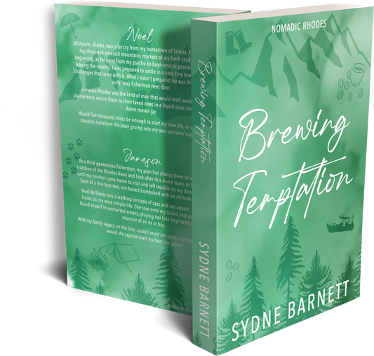 Signed copy of Brewing Temptation